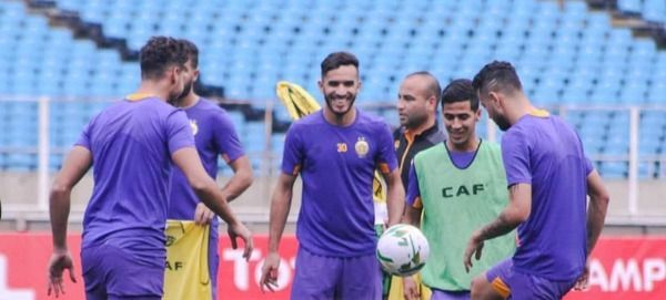 من تدريبات اليوم في كينشاسا