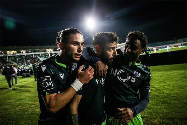 لاعبو سبورتنج لشبونة 