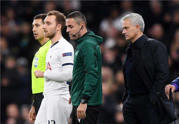 مورينيو وإريكسن