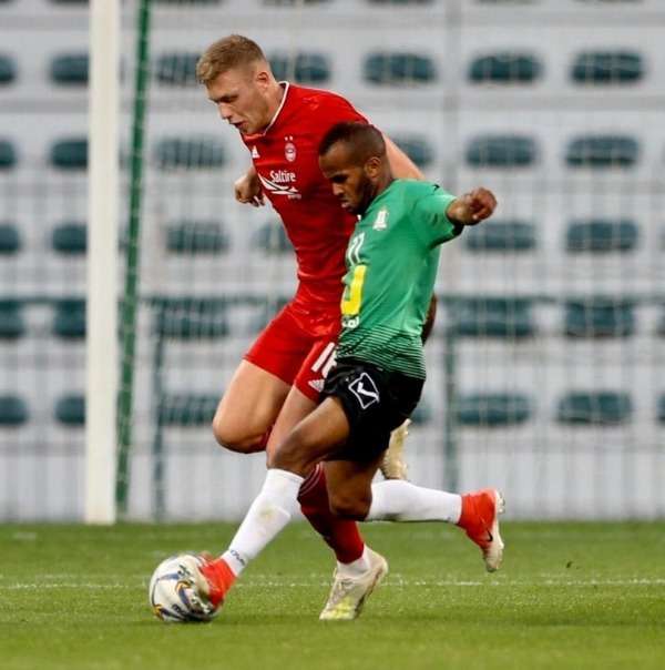 جانب من المباراة