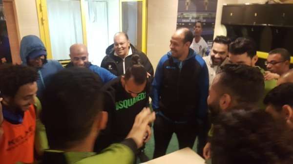 طلعت خلال حفل توديعه