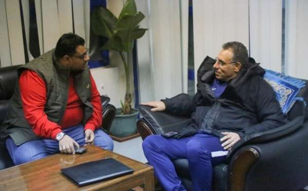 حمادة صدقي مع مراسل كووورة