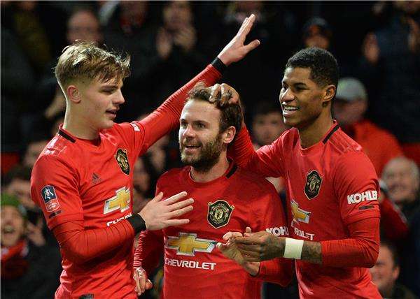 لاعبو مانشستر يونايتد