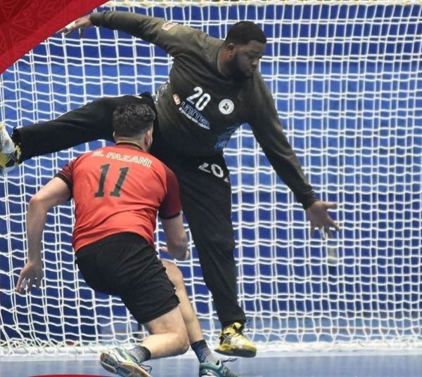 من مباراة ليبيا وأنجولا