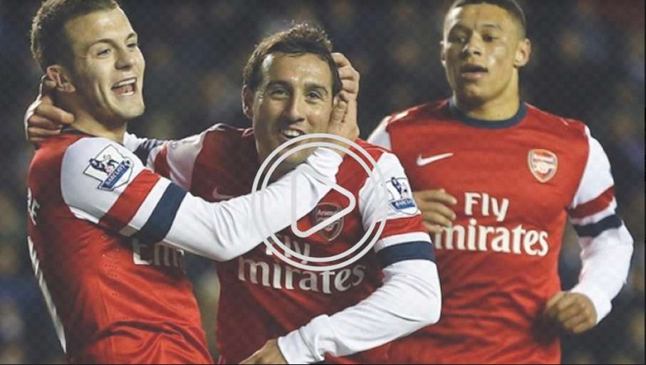 جاك ويلشر مع لاعبي آرسنال السابقين