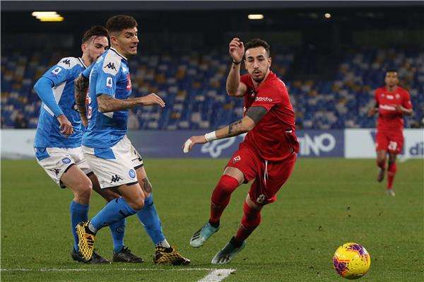 من مباراة فيورنتينا ونابولي