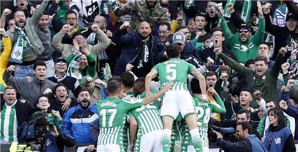 لاعبو ريال بيتيس