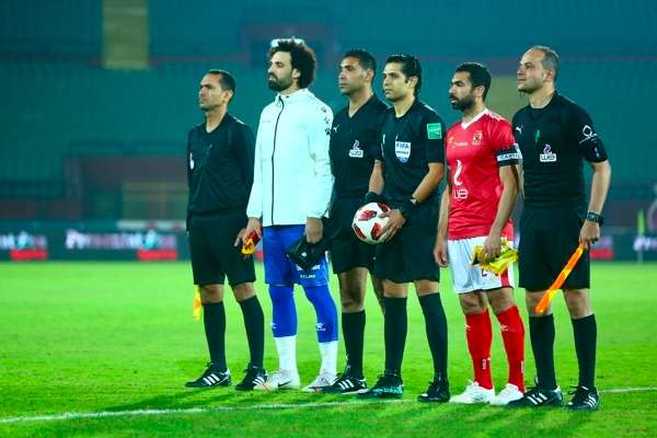 أحمد فتحي خلال المباراة