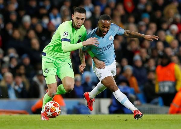 بن طالب ضد مانشستر سيتي