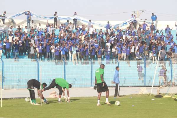 جماهير غفيرة تابعت تدريب الهلال الأخير