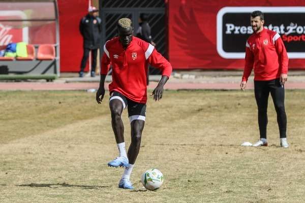 بادجي في مران الأهلي