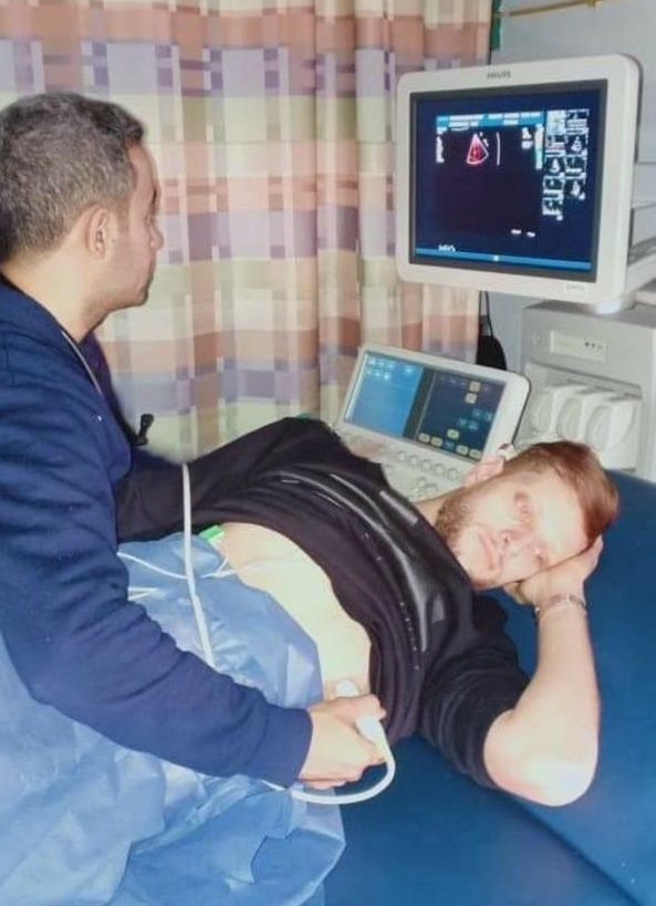 جانب من الكشف الطبي
