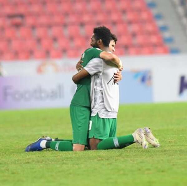 أولمبي الأخضر يعيش الافراح