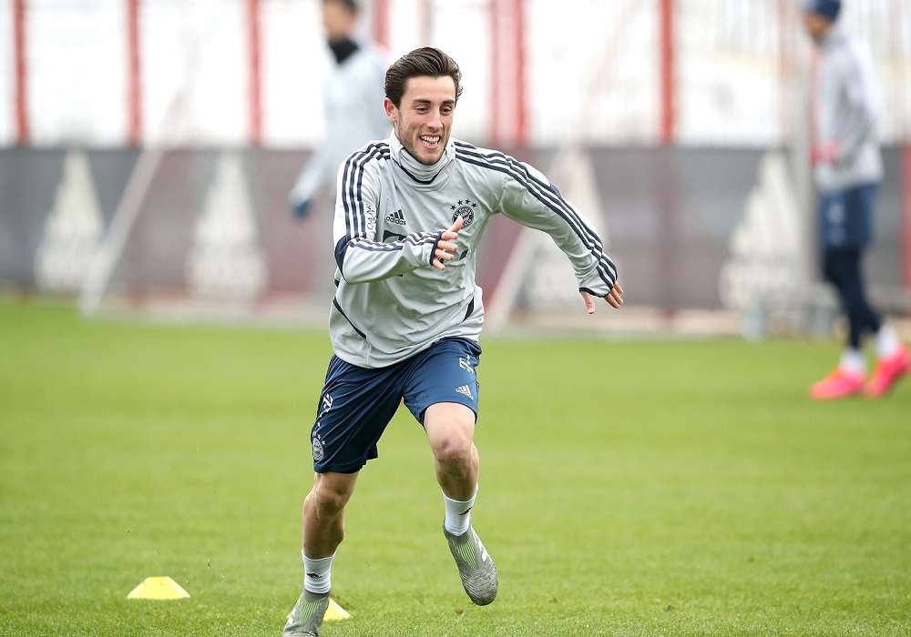 أودريوزولا في تدريبات بايرن