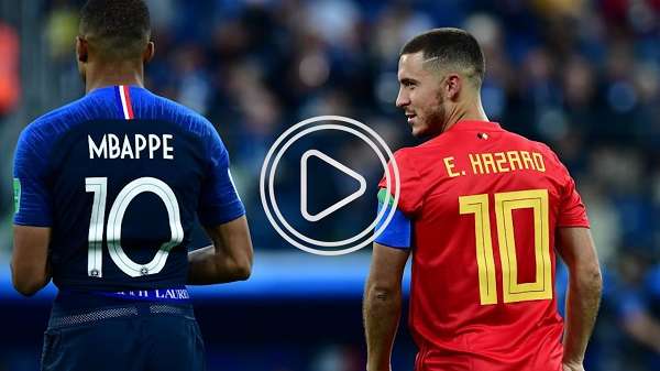 مبابي وهازارد