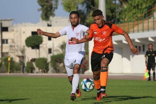 من الدوري الفلسطيني الممتاز لأندية قطاع غزة