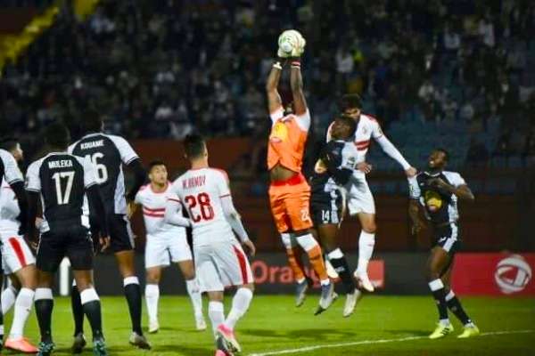 من لقاء الزمالك ومازيمبي