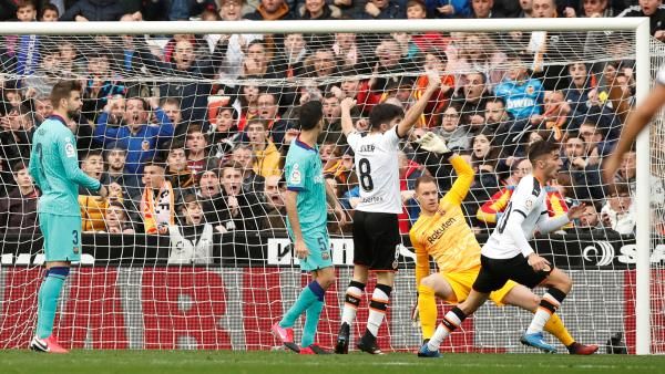 جانب من المباراة