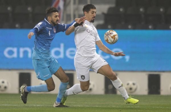 من مباراة السد والشحانية