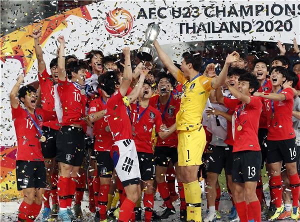 جانب من تتويج منتخب كوريا الجنوبية