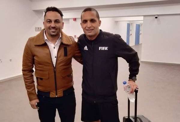 رضوان جيد مع مراسل كووورة