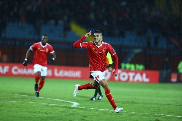 فرحة لاعبي الأهلي