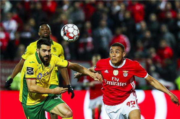 من مباراة بنفيكا وباكوس