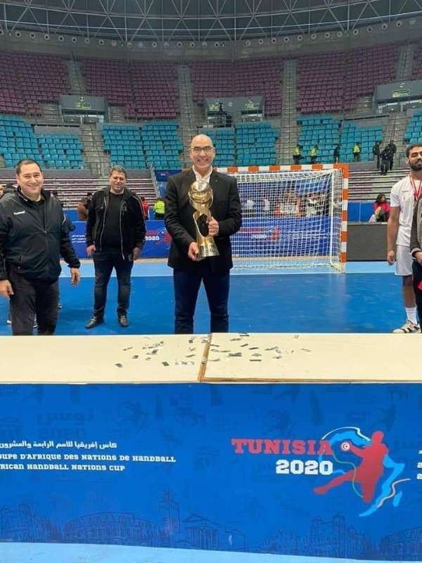 هشام نصر رئيس الاتحاد المصري لليد