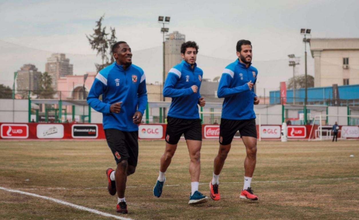 جانب من التدريبات