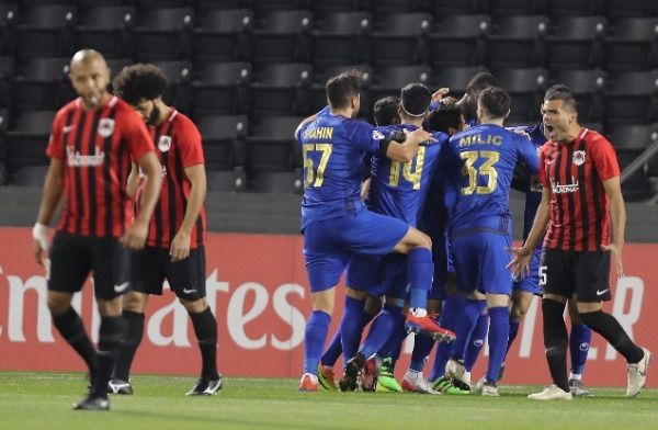 حزن لاعبي الريان وفرحة الاستقلال