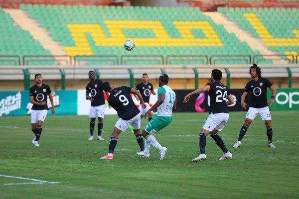 من لقاء الجونة والمصري