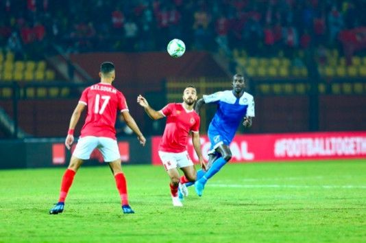 من مباراة الذهاب بين الأهلي والهلال