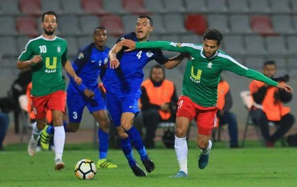 من لقاء سابق بين الوحدات والرمثا