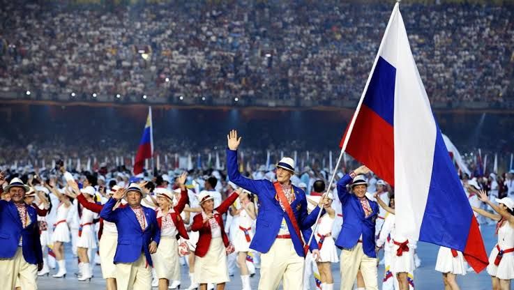 وفد رياضي روسي