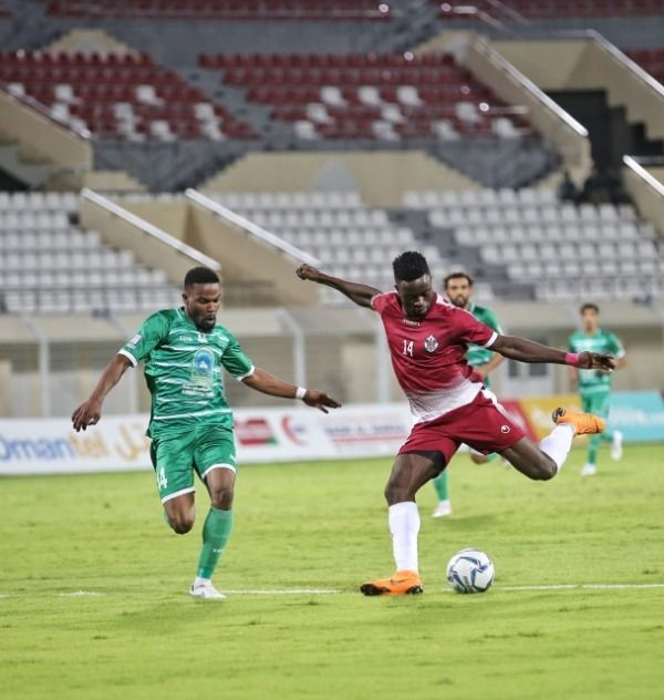 من مباراة النهضة والرستاق 