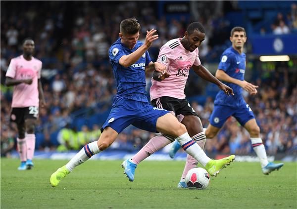 مواجهة سابقة بين تشيلسي وليستر