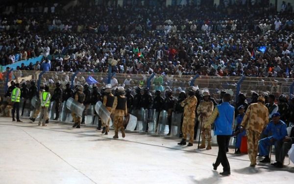 من أحداث المباراة