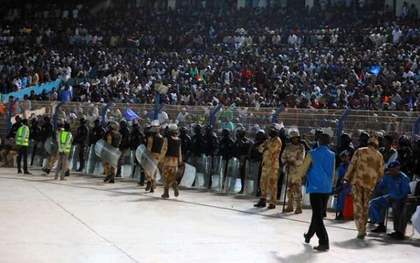 من أحداث المباراة