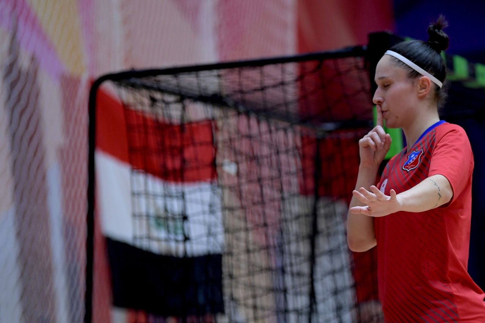 البرازيلية أليسان سغاربي مع الكويت