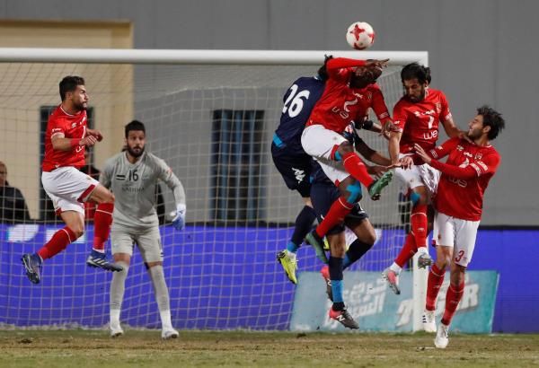 من لقاء سابق بين الأهلي وبيراميدز