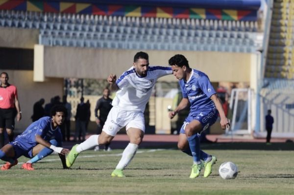 من مباراة أسوان والإسماعيلي