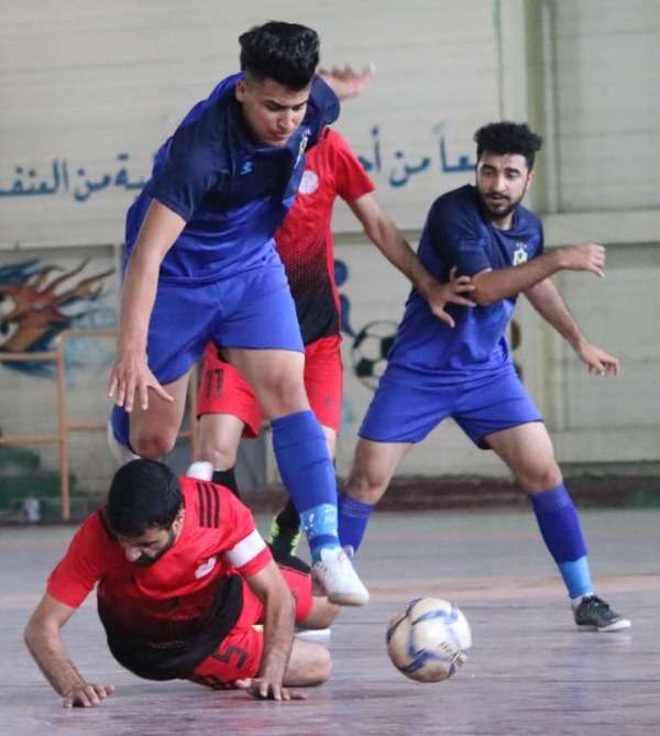 من الدوري العراقي للصالات