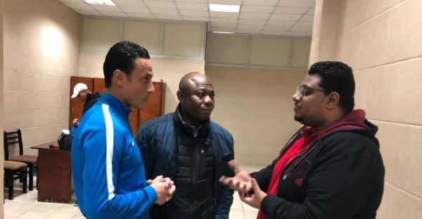 أمونيكي مع مراسل كووورة