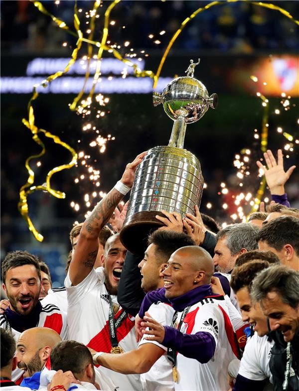 فرحة ريفر بليت بلقب 2018