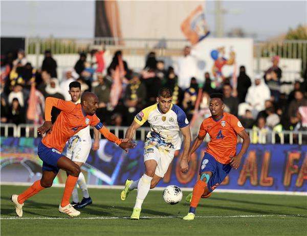 من مباراة سابقة للفيحاء