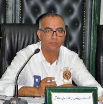 محمد عفيف رئيس نادي رجاء بني ملال