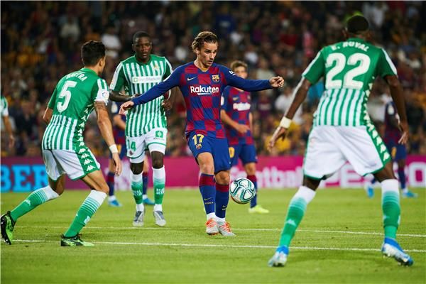 من مباراة سابقة بين برشلونة وريال بيتيس