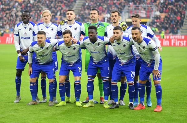 لاعبو سامبدوريا 