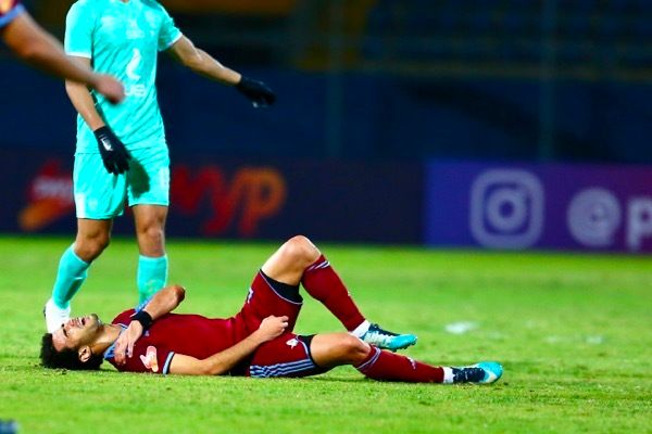 عمر جابر بعد الإصابة