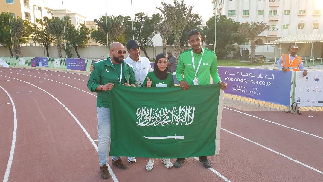 رغد السليماني بعد تحقيق فضية 5 آلاف متر